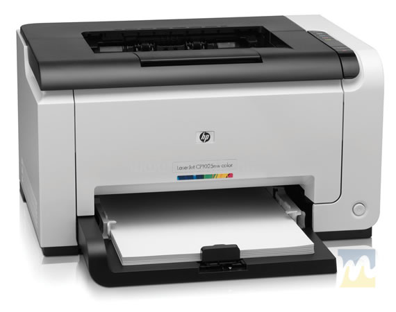 Impresora LaserJet Color HP CP1025NW / Red / Inalmbrica