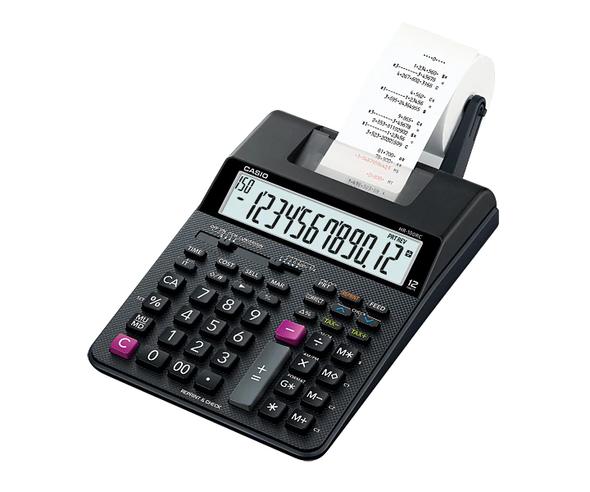 Ver Información de Calculadora 12 Dgitos con Impresora Casio HR-100RC en MegaOffice.com.ve