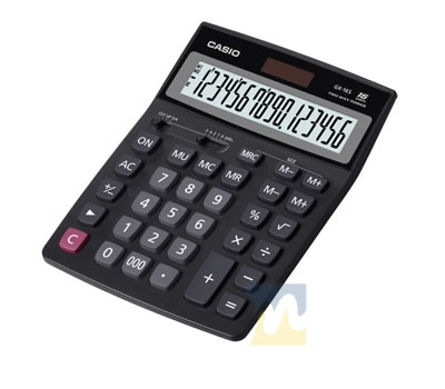 Ver Información de Calculadora 16 Dgitos de Mesa Casio GX-16S en MegaOffice.com.ve