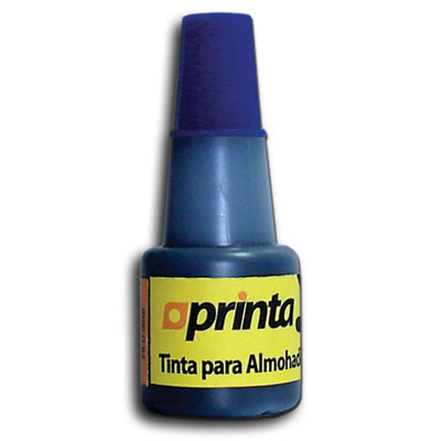 Tinta P/sellos en Gotero Azul